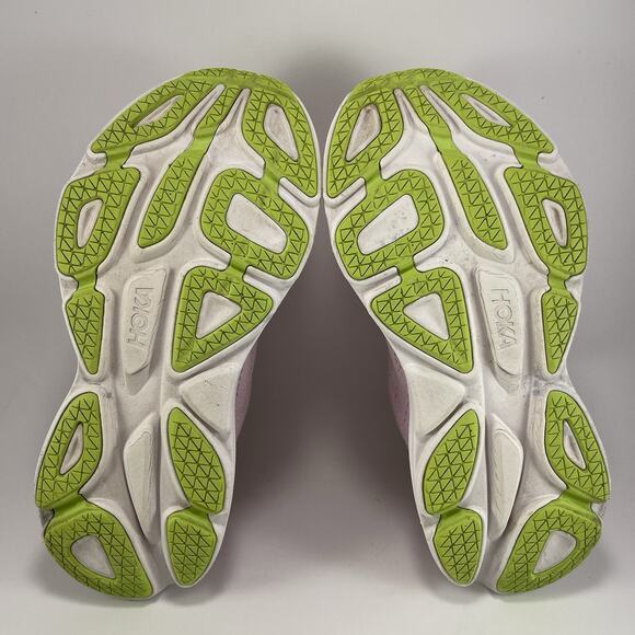 Hoka One One Bondi 8 Running Shoes Womens Size 11 D Wide Pink Twilight Sneaker - Picture 8 of 11